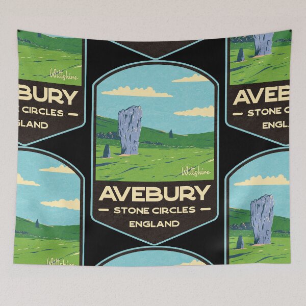 Item preview, Avebury Stone Circles Wiltshire designed and sold by JordanHolmes.