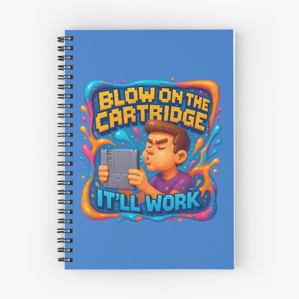 Item preview, Blow on the Cartridge – pure gaming nostalgia designed and sold by Girih.