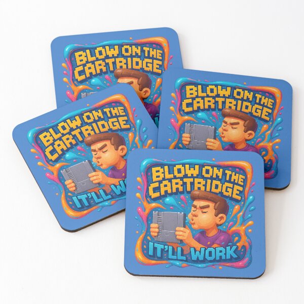 Item preview, Blow on the Cartridge – pure gaming nostalgia designed and sold by Girih.