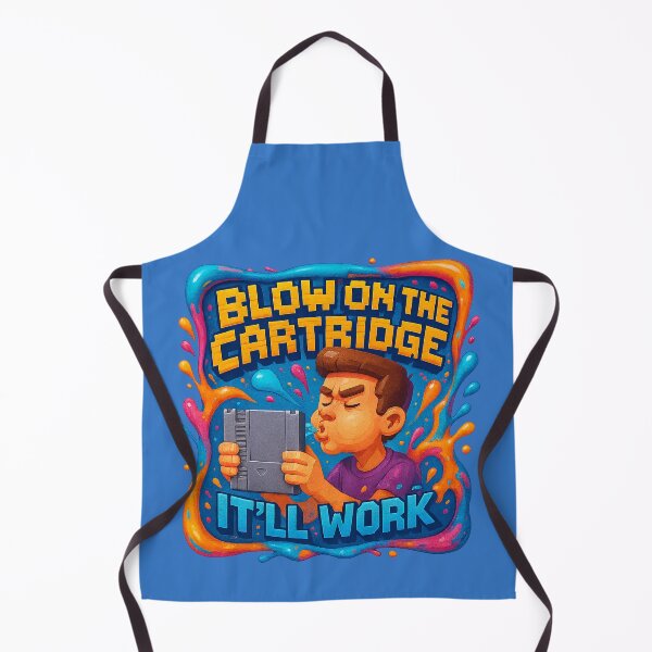 Item preview, Blow on the Cartridge – pure gaming nostalgia designed and sold by Girih.