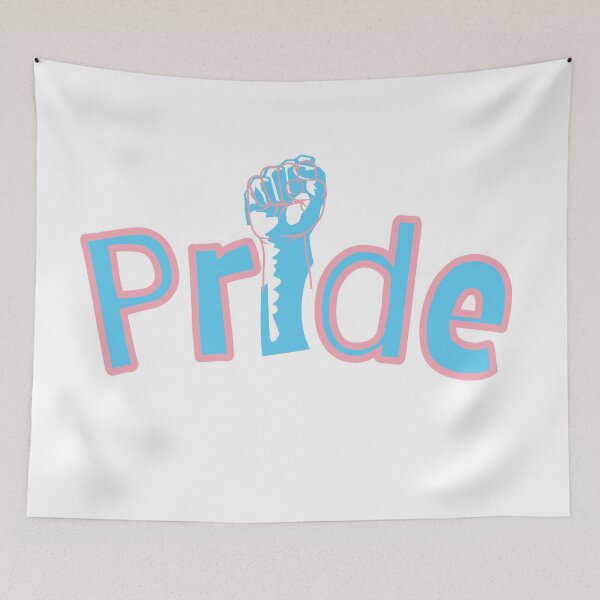 Item preview, Trans Rights Fist – Pride Trans Flag 2025 Design for Pride Month designed and sold by Kristalin Glass.