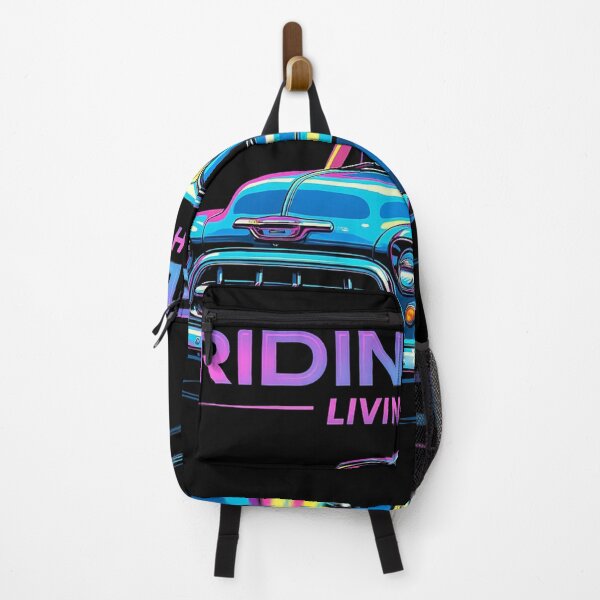 Item preview, Riding Low Living High – Neon Chevy 3100 Lowrider Truck Art designed and sold by TheArtOfCar.