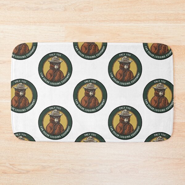 Item preview, “Only You” Smokey the Bear parody (Logging) designed and sold by OliverWilde1312.