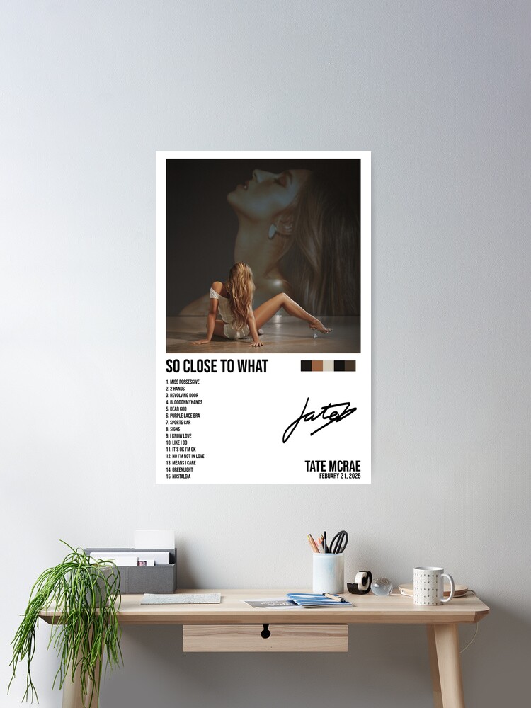So Close To What Album Tracklist  Poster