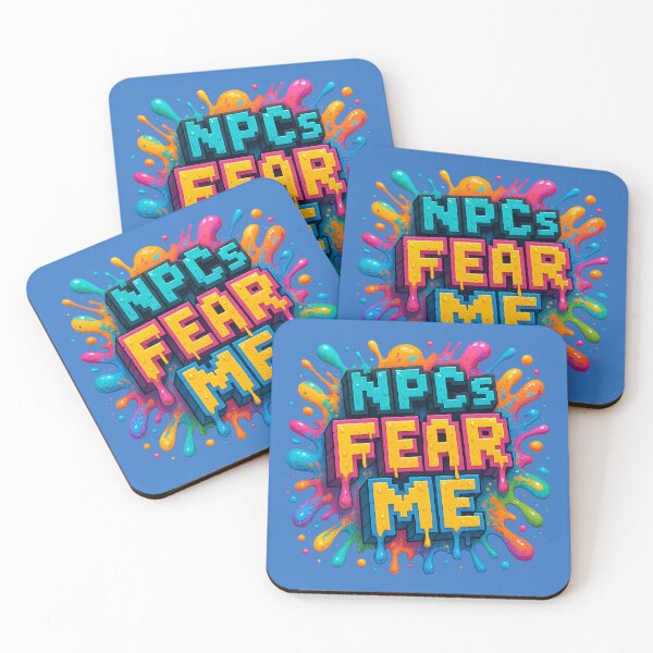 Item preview, NPCs fear me – Gaming with a statement designed and sold by Girih.