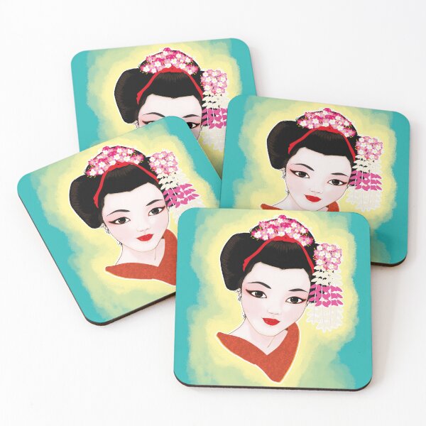 Item preview, Japan Addiction collection: geisha smile designed and sold by KiKi Koy.