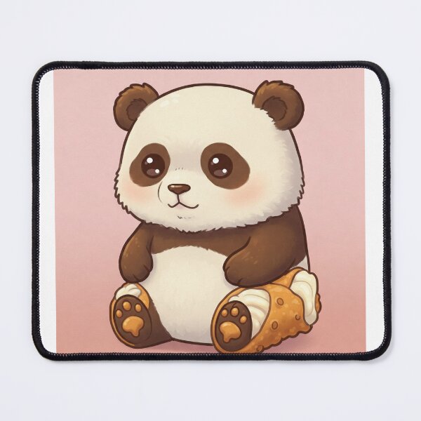 Item preview, Cannoli Panda designed and sold by HiveCraft.