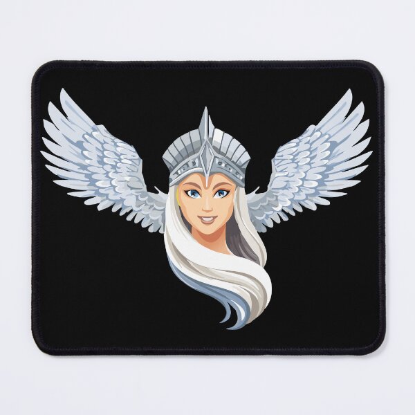 Item preview, Valkyrie, mythical figure - goddess - carrying the souls of dead warriors to the god Odin's hall Valhalla designed and sold by Danler.