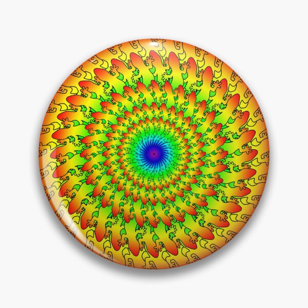 Item preview, The All-Seeing Eye of the Rainbow Gecko designed and sold by SBVillard.