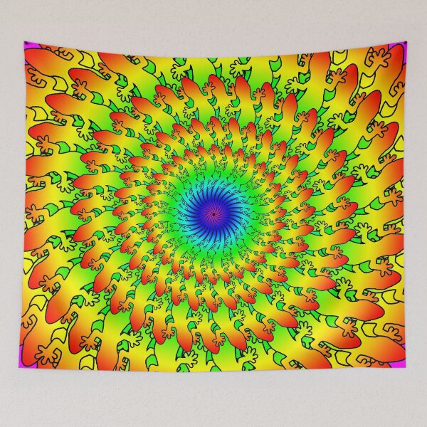 Item preview, The All-Seeing Eye of the Rainbow Gecko designed and sold by SBVillard.