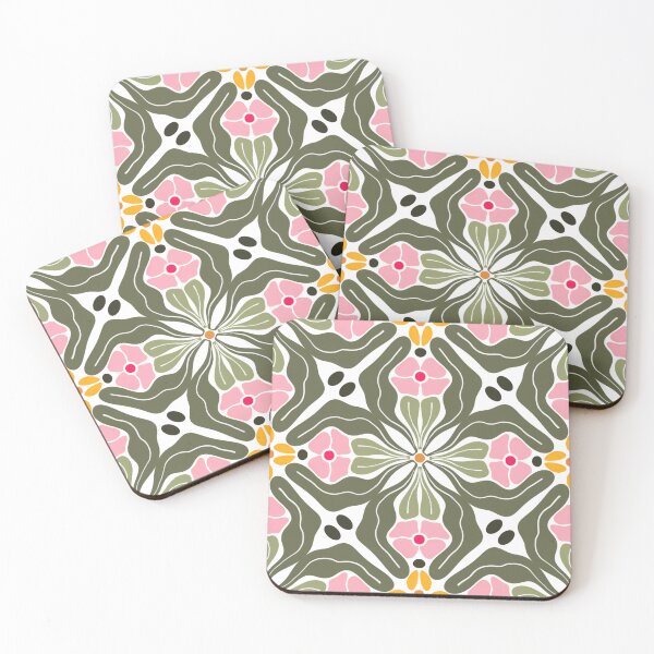 Item preview, Vintage 1900s Floral Abstract seamless pattern, Mid-Century Matisse Design designed and sold by Clara Fruggeri.