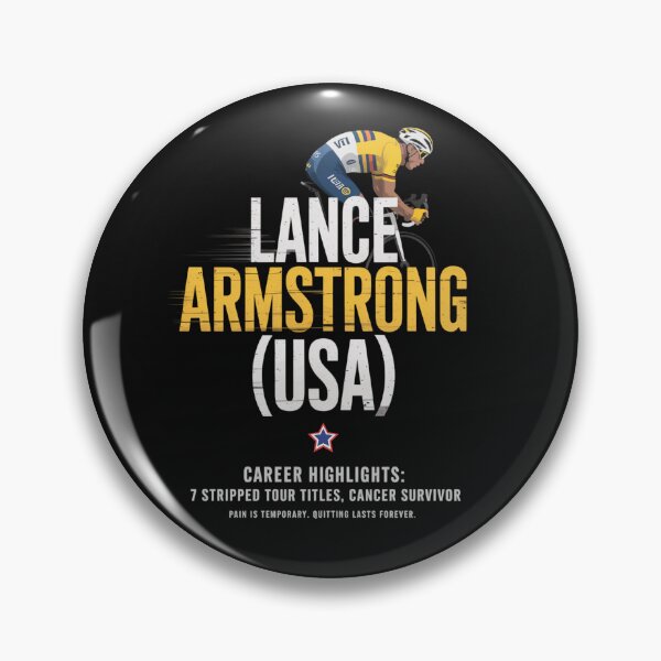 Item preview, Pain Is Temporary — Lance Armstrong Controversy designed and sold by The Pedal House Collective.