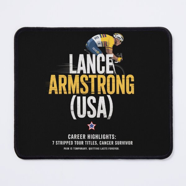 Item preview, Pain Is Temporary — Lance Armstrong Controversy designed and sold by The Pedal House Collective.