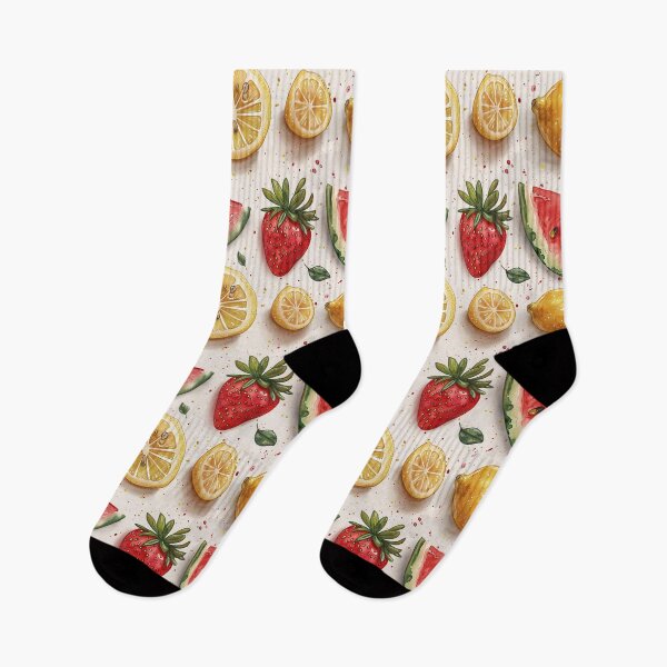 Item preview, Watercolor Citrus and Watermelon Splash designed and sold by NTGUILTY.