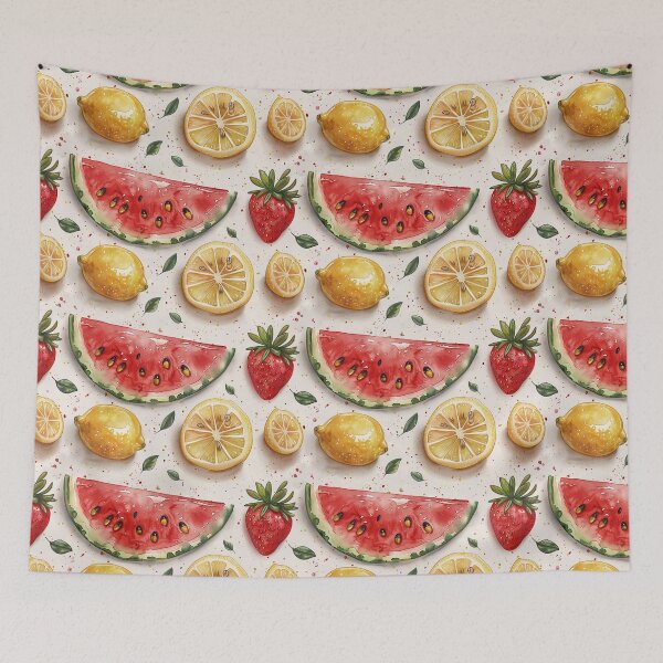 Item preview, Watercolor Citrus and Watermelon Splash designed and sold by NTGUILTY.