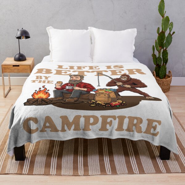 Item preview, Sasquatch Fishing for Snacks - Bigfoot designed and sold by Design Raptor.
