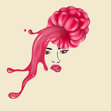 Artwork thumbnail, Mrs. Raspberry! by ldoydesign
