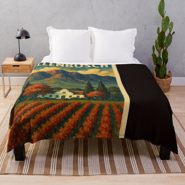 Item preview, Autumn Colors in Stellenbosch Vineyards designed and sold by Places On Earth.