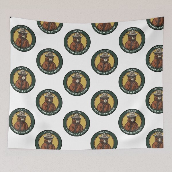 Item preview, “Only You” Smokey the Bear parody (Oil Pipeline) designed and sold by OliverWilde1312.