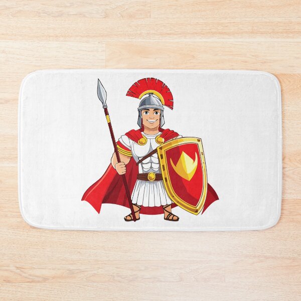 Item preview, Roman centurion, Roman soldier in a helmet with crest, with a shield and a spear, Roman legionary soldier designed and sold by Danler.