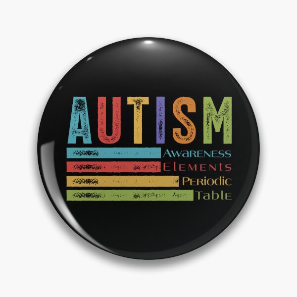 Item preview, Autism Awareness Elements Periodic Table designed and sold by KolbaVison.