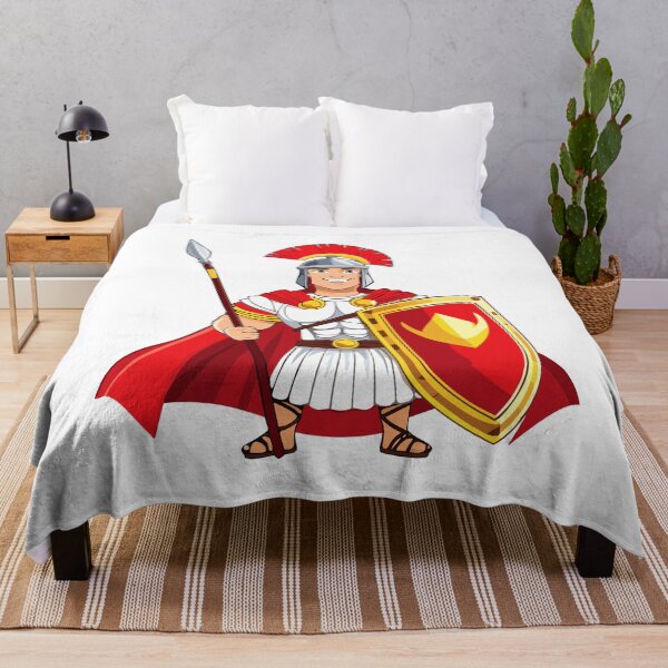 Item preview, Roman centurion, Roman soldier in a helmet with crest, with a shield and a spear, Roman legionary soldier designed and sold by Danler.