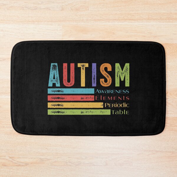 Item preview, Autism Awareness Elements Periodic Table designed and sold by KolbaVison.