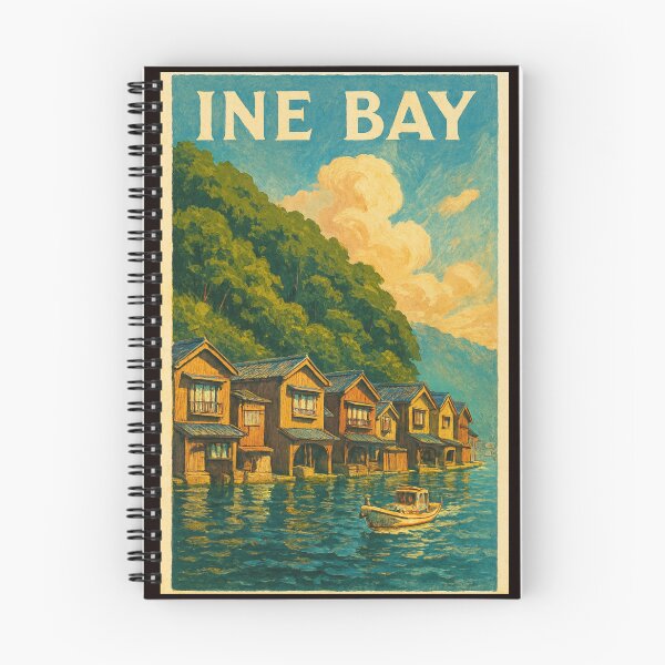 Item preview, Sunlit Funaya Houses of Ine Bay, Japan designed and sold by Places On Earth.