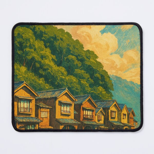 Item preview, Sunlit Funaya Houses of Ine Bay, Japan designed and sold by Places On Earth.