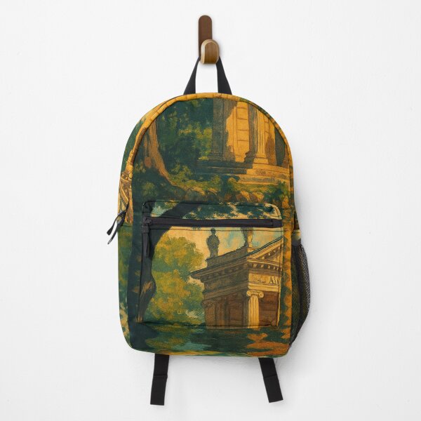 Item preview, Reflections at the Temple of Asclepius in Rome’s Villa Borghese designed and sold by Places On Earth.