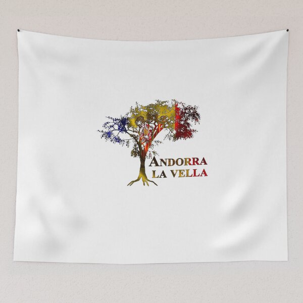 Item preview, Andorra la vella flag designed and sold by Onion club .