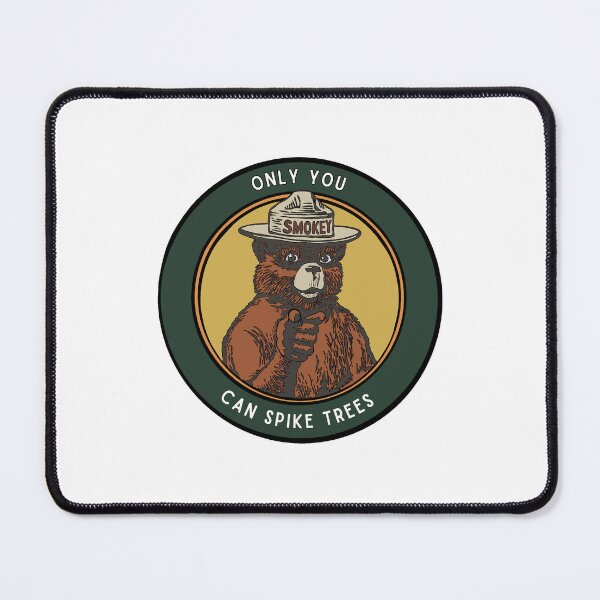 Item preview, “Only You” Smokey the Bear parody (Spike Trees) designed and sold by OliverWilde1312.