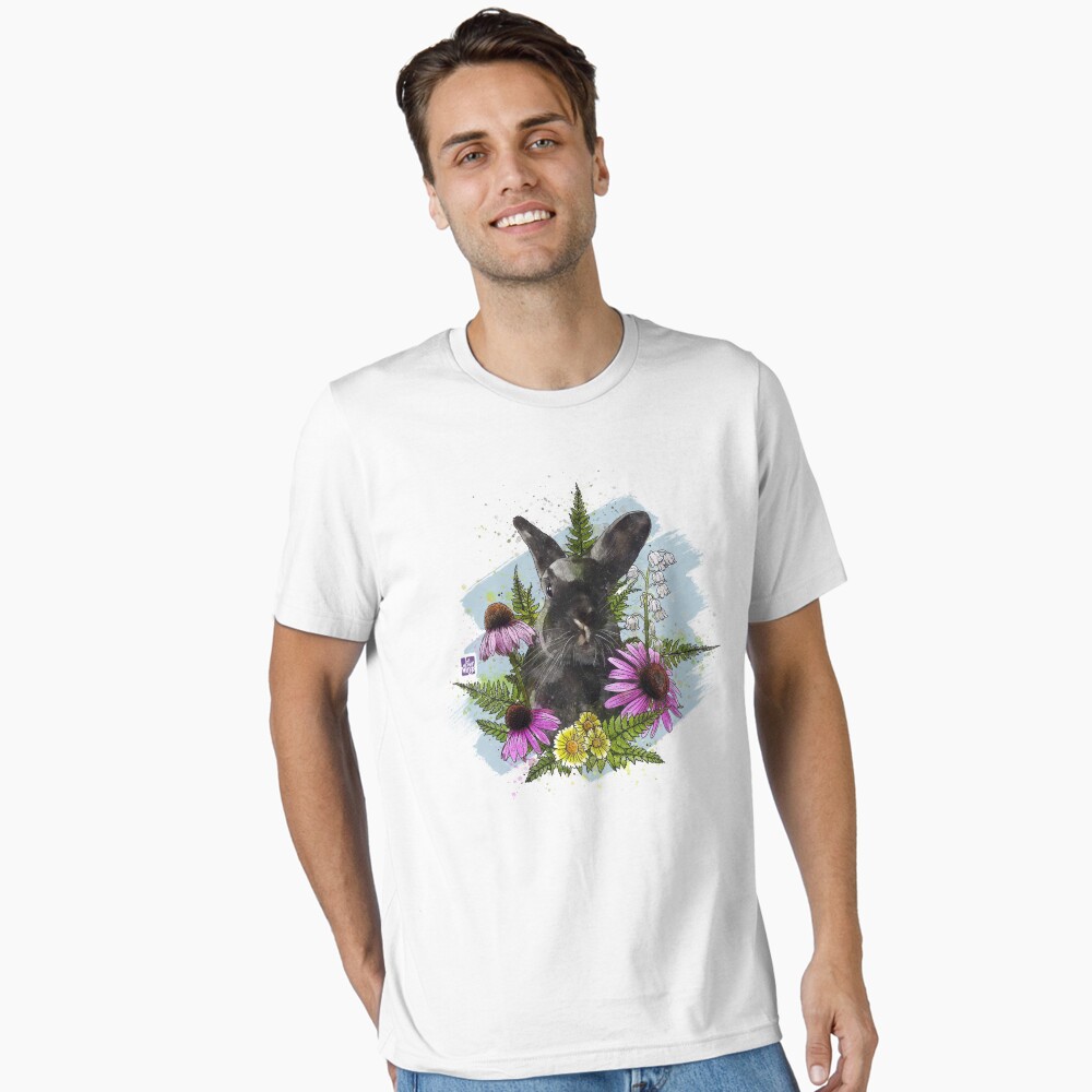 Vista previa del artículo con la obra «Camiseta esencial», diseñado y vendido por elvenwings.