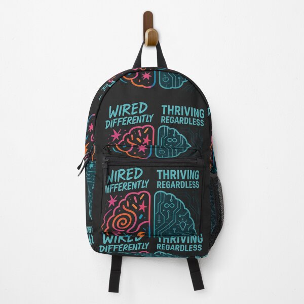 Item preview, Wired Differently - Thriving Regardless - part of the "Neurodivergent & Thriving" collection designed and sold by AnTartstudios.