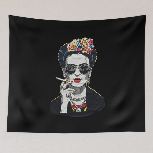 Item preview, Black and white  Frida Hahlo designed and sold by TeeARTHY.