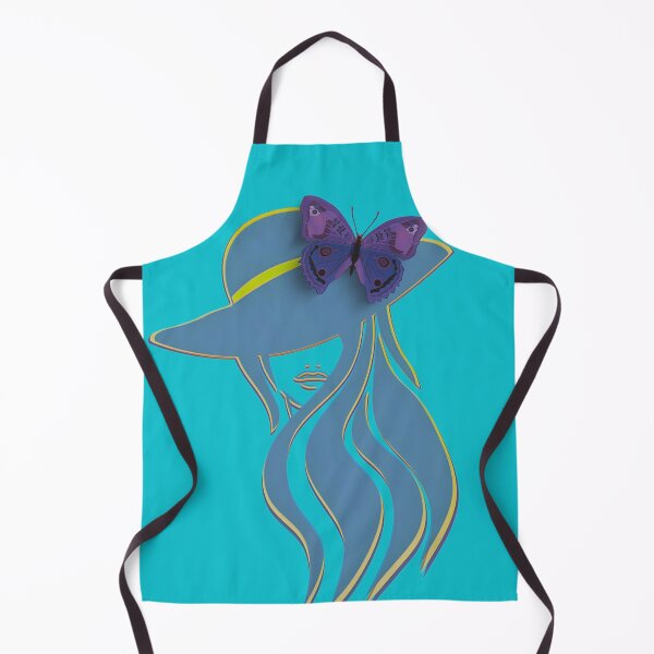 Item preview, Elegant Vivid Woman Portrait with Butterfly designed and sold by DreamsArtwear.