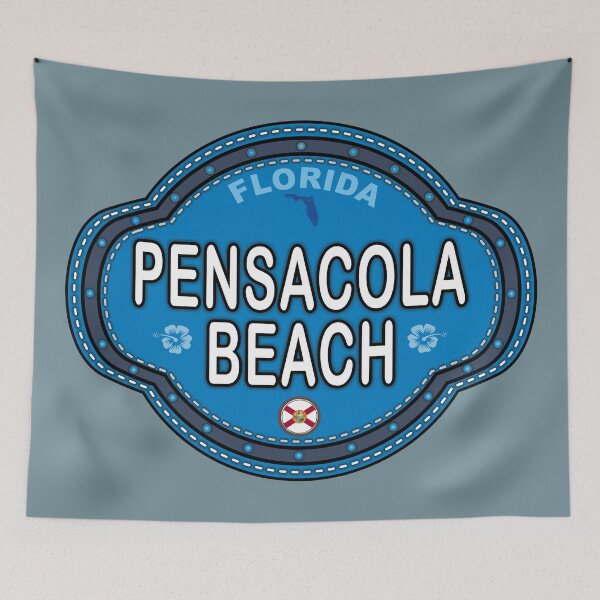 Item preview, Pensacola Beach Florida stitching effect designed and sold by studioss76.