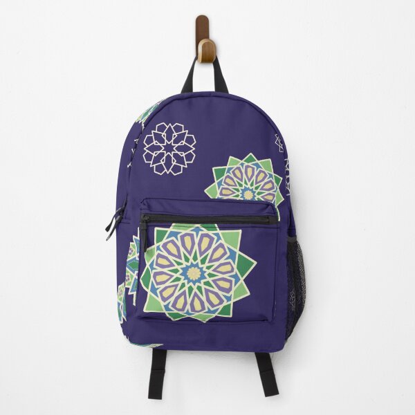 Item preview, Arabesque Cairo Geometric pattern stars Green and Yellow designed and sold by Cucurbitavanda.