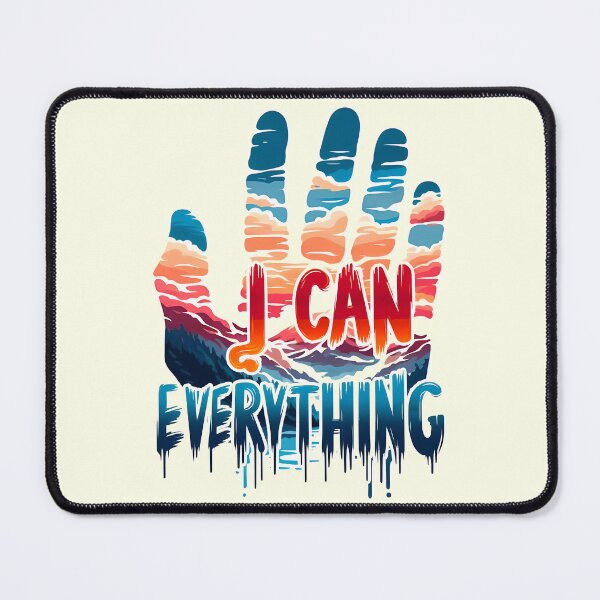 Item preview, I can everything, typography designed and sold by maxmaj.