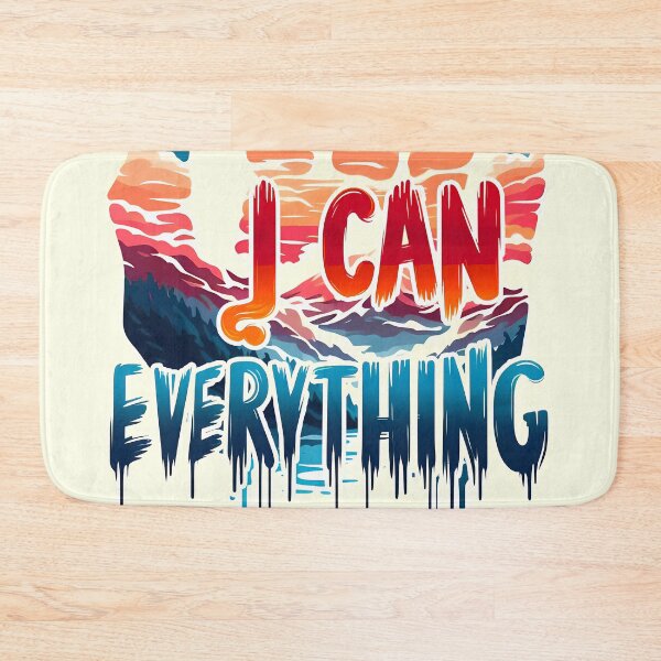 Item preview, I can everything, typography designed and sold by maxmaj.