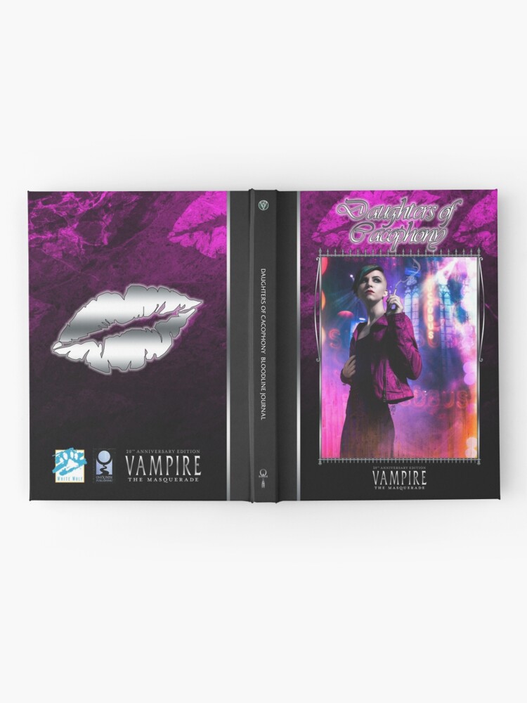 Alternate view of Masquerade Bloodline: Daughters of Cacophony V20 Hardcover Journal