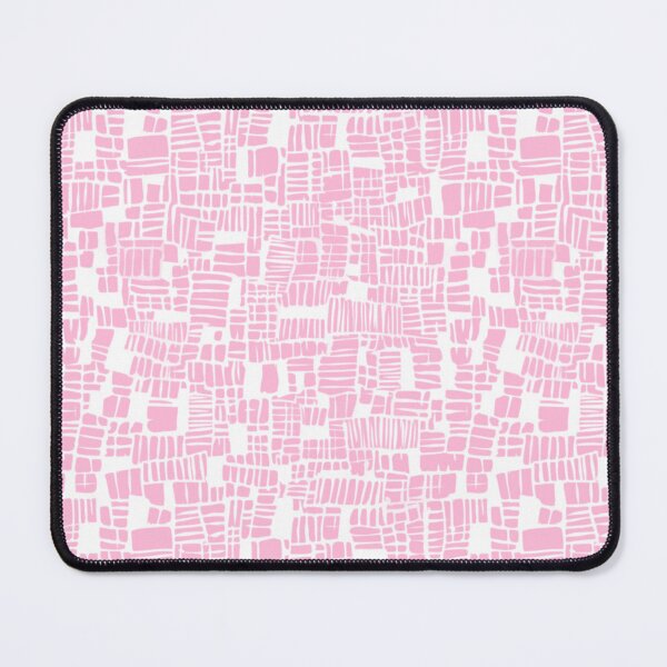 Item preview, Pale Pink Abstract Tiny Boxes Pattern designed and sold by zanydoodles.