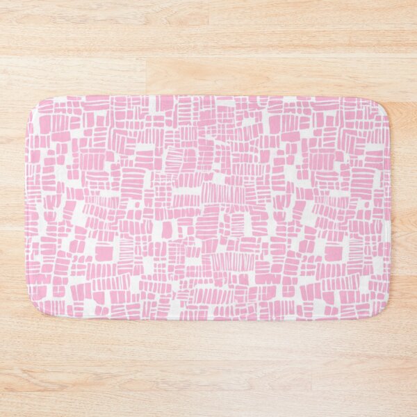 Item preview, Pale Pink Abstract Tiny Boxes Pattern designed and sold by zanydoodles.