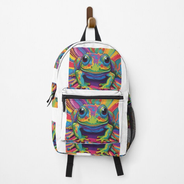 Item preview, 80's Pop Art Frog designed and sold by TheMysticNook.
