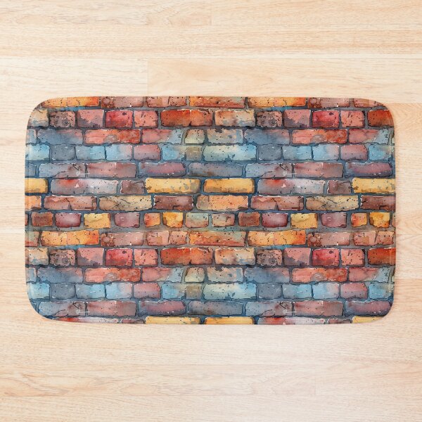 Item preview, Watercolor Washed Brickwork designed and sold by NTGUILTY.