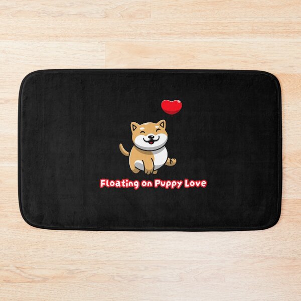 Item preview, Floating on Puppy Love  designed and sold by PandaVibe Prints.