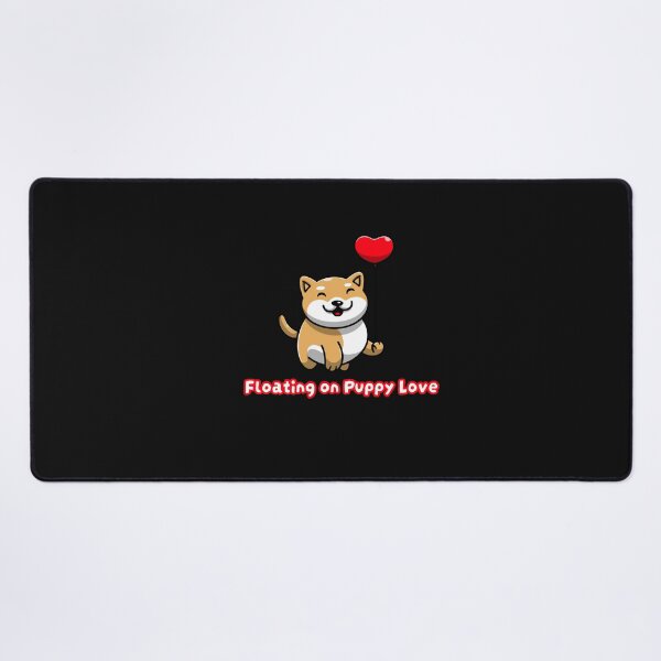 Item preview, Floating on Puppy Love designed and sold by PandaVibe Prints.