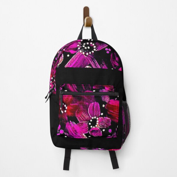 Item preview, Pink Curious Floral Cat designed and sold by Oopsie.Daisies.