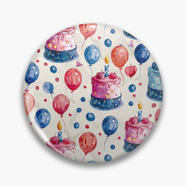 Item preview, Birthday Bash Watercolor designed and sold by NTGUILTY.