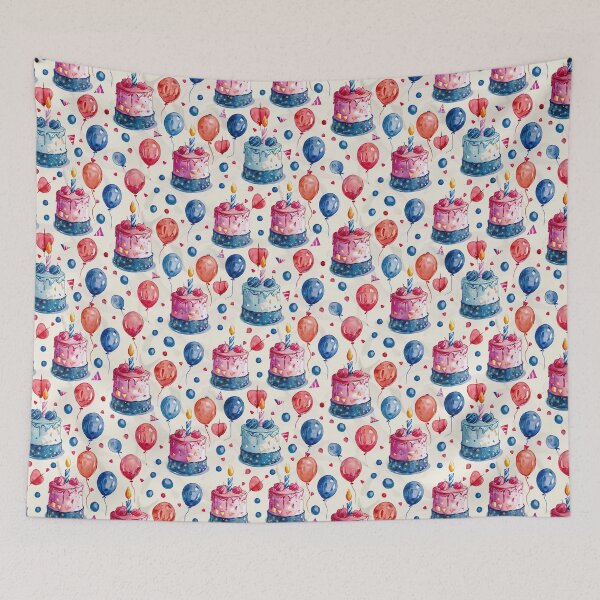 Item preview, Birthday Bash Watercolor designed and sold by NTGUILTY.